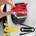 Silicone Car Door Latch Covers 4 Piece Shock Absorption Pad Noise Reduction Car Silicone Door Latch Protective Cover for Suv