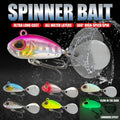 Mini VIB Fishing Lure With Rotating Spinning Metal Blade | SAMAG