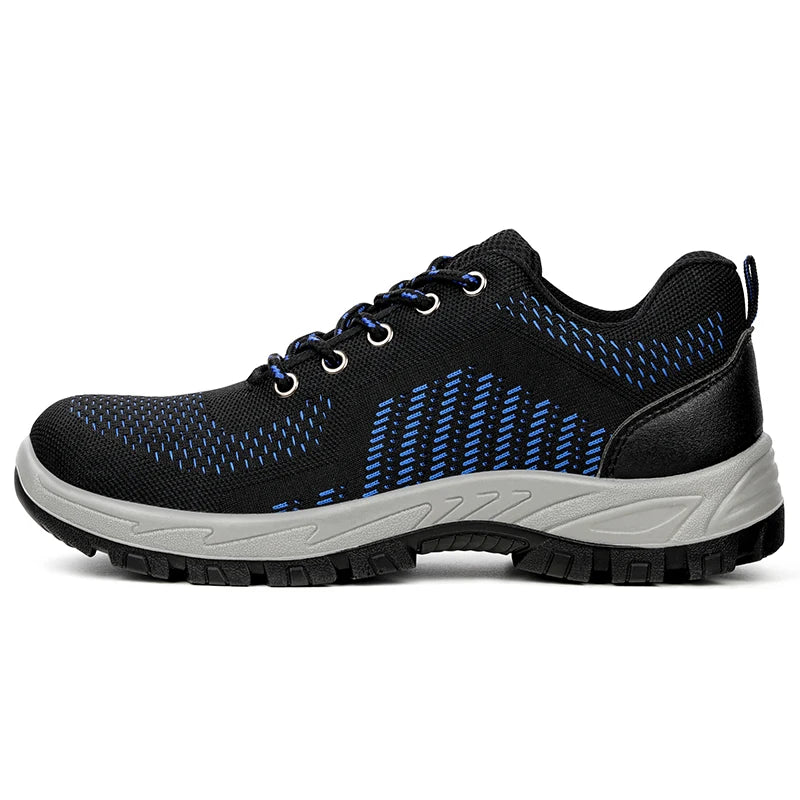 Work shoes for men, anti-shatter, anti-stab, anti-static, solid sole, all-season model