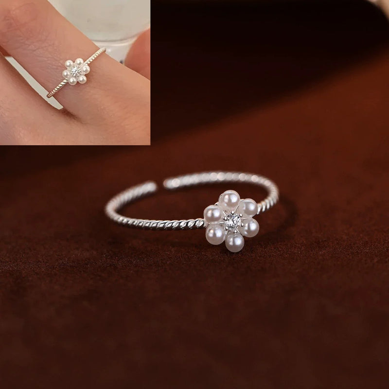 VENTFILLE 925 Sterling Silver Bow Tie Open Finger Ring For Women Gift Cute Design Fashion Jewelry Gift Wholesale