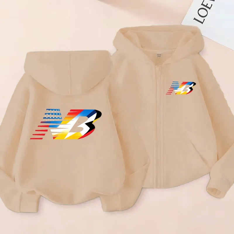 New Children's Sport - style Zipper Hooded Sweatshirt - View 17 | SAMAG