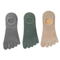 3 Pairs/lot Men's Socks Breathable Sweat Novelty Toe | SAMAG