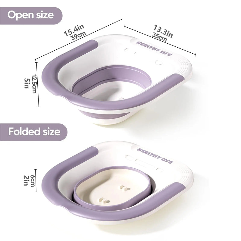 Folding Toilet Sitz Bath Pregnant Women Special Wash - Visuel 2 | SAMAG