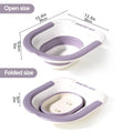 Folding Toilet Sitz Bath Pregnant Women Special Wash Basin Bath Tub Soaking For Pregnant Women Hemorrhoid Patient Care Basin