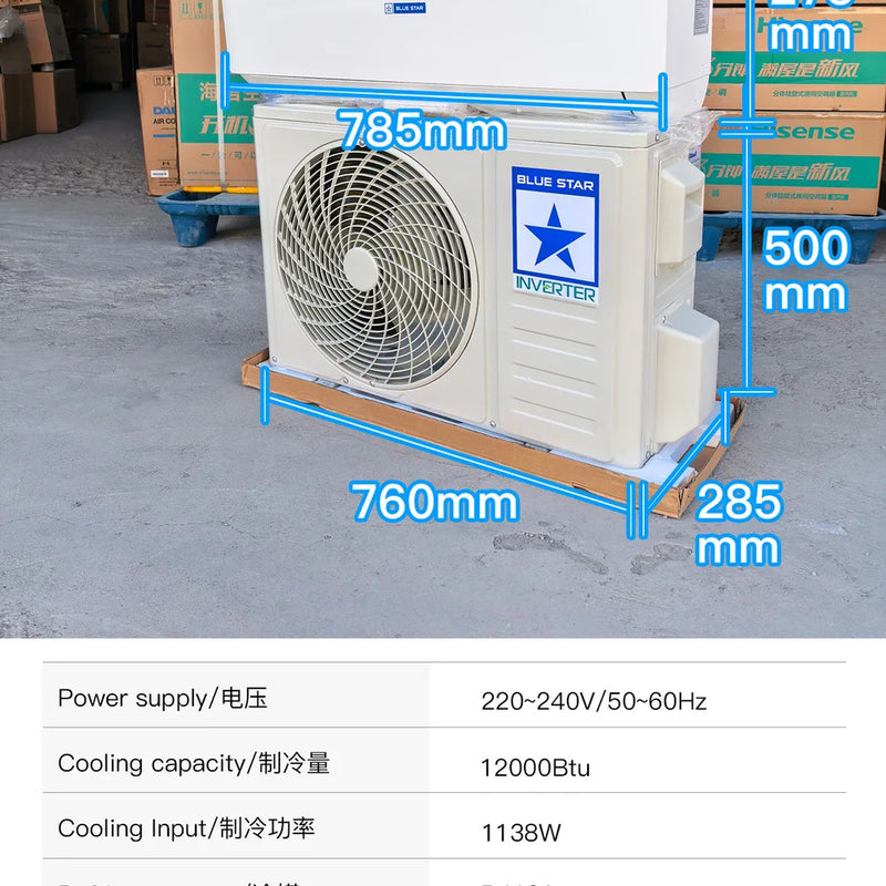 Wall-mounted air conditioner 12000BTU 1.5HP 220V/50H
z heating and cooling inverter