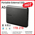 For Toshiba A5 1TB Portable SSD External Hard Drive 2TB USB3.1 High-Speed SSD External Hard Disk Data Storage for Laptop/Mac