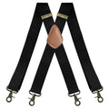 Deepeel 3.5*120cm Men's Adult Suspender X - Type Braces 4 Clips Hook Buckles Adjust Strap Elastic Belt - Visuel 15 | SAMAG