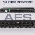 Paulkitson DSP0408RTS Professional Stage Digital Audio Processor  96KHz 32Bit DSP 16Band EQ With AES FIR Speaker Audio Equipment