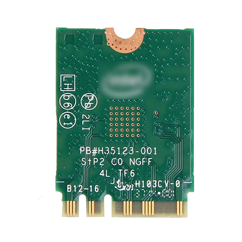 Wifi 5 Adapter 1200Mbps 7265NGW Dual Band 2.4G 5G Fast Network Card Bluetooth 4.2 M.2 Interface Computer - Visuel 2 | SAMAG