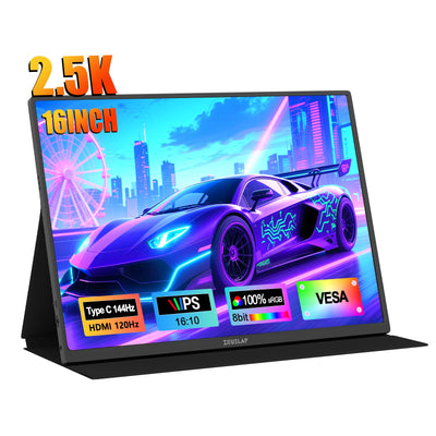 ZEUSLAP 16" 2.5K 144hz Portable Monitor 2560*1600 16:10 | SAMAG