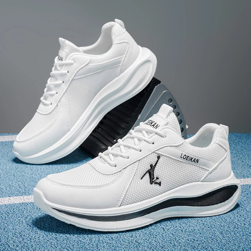 Men's Mesh Running Shoes - Perfect for Gym & Commute