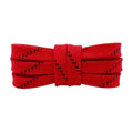 1cm Waxed Ice Hockey Shoelaces Dual Layer Braid 23-70 Inch Halloween Christmas Fall Winter for Roller Derby & Ice Hockey Skates