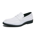 Italian Luxury Brand Patchwork  Loafers Men's Multicolor Leather Shoes Slip-on Fashion Soft-soled Casual Shoes Wedding Moccasin