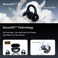 UYUXIO BT 5.4 Clip on Earbuds Wireless Open Ear Headphone with 72H Play Time Long-Battery Life Over Ear Buds for Sport Workouts