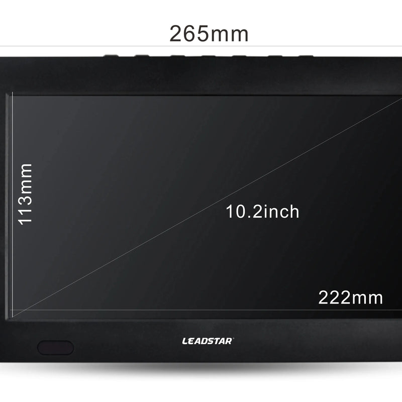 10 Inch Portable Digital TV DVB-T2 ATSC ISDB-T Rechargeable LED Television for Car Camping Outdoor Travel Support HDMI AV USB
