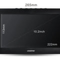 10 Inch Portable Digital TV 1920x1080 FHD LED Television Supports DVB-T2/ATSC/ISDB-T with Battery for Camping Caravan Car Home