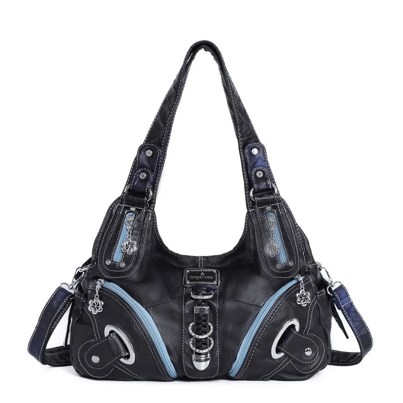 Vintage Women Handbags Shoulder Bag Top-handle Handbag Fashion Vintage Dumpling Pack Shoulder Bag Tote Bag Hobos Large Purse