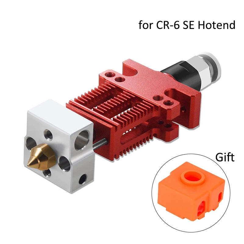 3D Printer Parts CR6 SE J-head Assembled Print Head Hot End Hotend Kit All Metal Extrusion Extruder for Ender 3 CR5 PRO CR6 SE