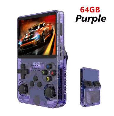 Portable Handheld Game Console 3.5 Inch IPS HD Screen Long Battery Life Type-C Charging Pocket Video Game Arcade Player