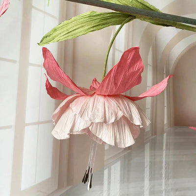 Marriage giant hanging lily of the valley paper flowers | SAMAG