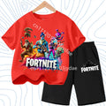 Fortnites Series T-shirt Shorts Suit for Children Hot | SAMAG