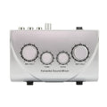 Fuluode Portable Karaoke Sound Mixer Professional Dual Mic Inputs Audio System Digital Audio Sound Machine Echo OK Mixer System