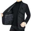 2026 Spring/Summer New Style Cashmere Mid-Aged Men's High-End Casual Suit Father's Wear Suit Single Piece Outerwear
