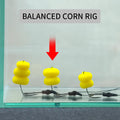 2 packs= Carp Fishing Rig with Corn Balanced Ready Tied | SAMAG