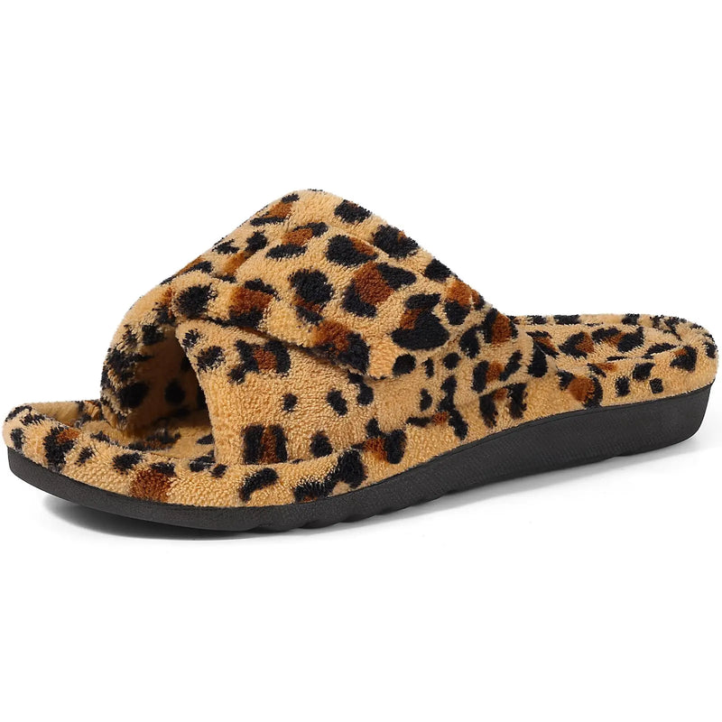 Kidmi Orthopedic Women Slippers New Indoor Women Slippers Arch Support Slippers For Women Casual Soft House Slippers Flat Slides