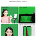 2.4x4 Background Frame black/white/Green/gray Screen Wall Foldable For Tiktok Live Photo Studio Kit Chromakey Green Screen Frame