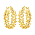Orstarry S925 Sterling Silver 18k Gold Modern Square Earrings Hoop Earrings For Women Jewelry Original Trendy Anniversary Gifts