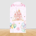 Fairy Tale Castle Butterfly Floral Arch Backdrop Cover Princess Girl Birthday Baby Shower Party Decor Photography Backgrounds