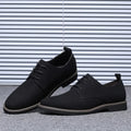 New Men Oxfords Suede Leather Dress Shoes Mens Casual Shoes Sneakers Luxury Brand Moccasins Loafers Men Classic Flats Derby Shoe