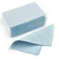 10pcs/50pcs Sterling Silver Polishing Cloth Set Jewelry Cleaning Cloths Soft Wipe Wiping Cloth Keep Jewelry Shining Tools