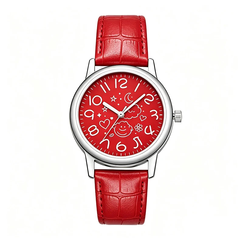 Kids Cartoon Quartz Watch Student Wristwatch Waterproof Casual Timepiece Fashion Cheap Gift For Boys Girls Children