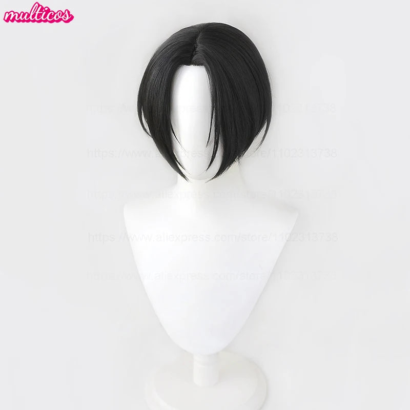 High Quality Oosaki Nana Cosplay Wig Nana Osaki Wig Short Black Scalp Heat Resistant Synthetic Hair Halloween Anime Wigs +WigCap