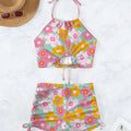 Summer Black Swimsuits Tankini Set Female Swimwear Sports | SAMAG