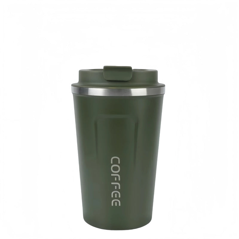 380/510ML Thermo Cafe Coffee Mug Car Thermos Mug Leak_Proof Travel Thermo Cup for Tea Water Coffee Double Stainless Steel