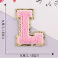 On Clothing Towel English Alphabet Decoration DIY Applique Accessories Patches Clothing Badges Clothes Embroidery Appliques