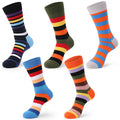 5 Pairs Men's Dress Socks Plus Large Size， Combed Cotton | SAMAG