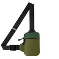 Mini Nylon Crossbody Bag for Men And Women Mobile Chest Pack Fashionable And Versatile Small Shoulder Bag canvas bag