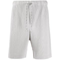 ISSEY Arrival Japan Miyake Pleated Shorts Draped - View 7 | SAMAG
