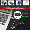 130dB Self Defense Alarm Carrying Scream Loud USB Recharging Panic Alarm Anti-wolf Alert for Girl Child Women Emergency Alarm