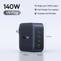 【New Sale】Baseus 140W GaN Charger PD Charger USB C Charger Fast Charge For Macbook Tablet Phone Charger For iPhone 17 16 15 14