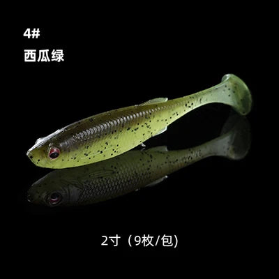 Fishant Flying Ant [Submerged Small Real Fish/Floating Fat Real Fish] 2-2.5 - 2.8-3 inch Lure T-tail