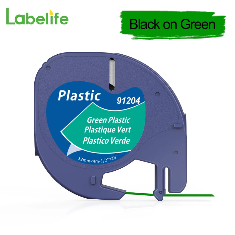 Labelife 91201 12267 91200 Compatible for DYMO LetraTag - Visuel 10 | SAMAG