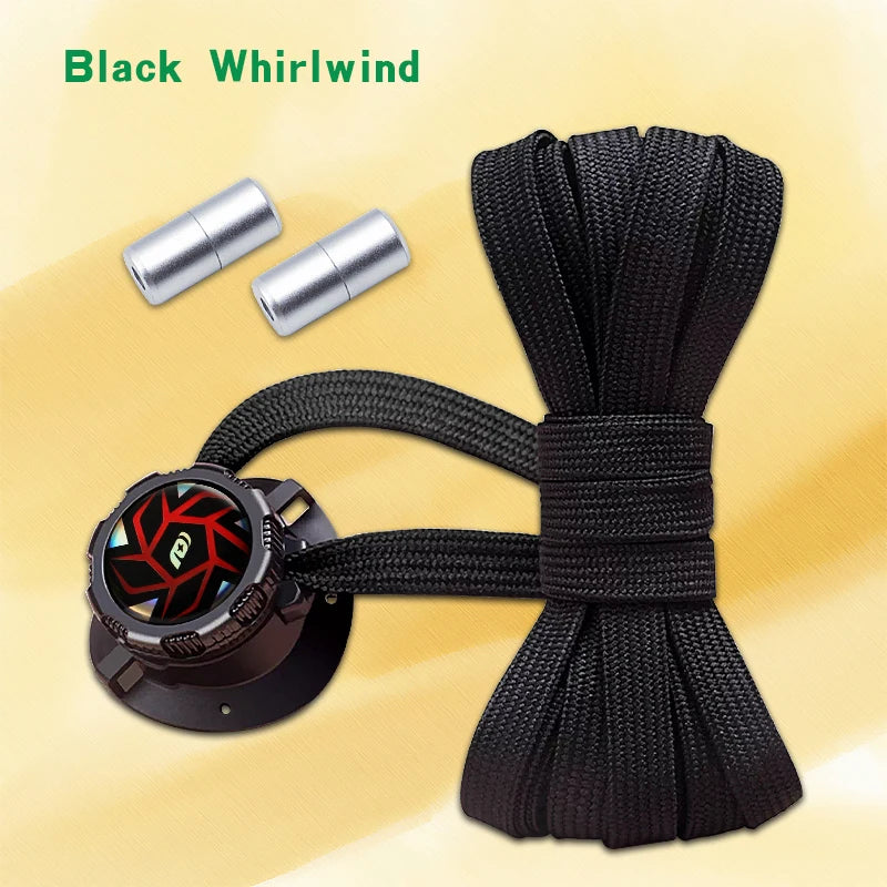 New Swivel Buckle Laces Adults Kids Sneakers No Tie Shoe Laces Automatic Flat Shoelaces Without Ties Casual Shoes