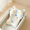 1Pc Baby Bath Mat Bathing Support Mat - Newborn Bath Rack Bath Tub Net Mat Universal - Adjustable, Comfortable, Non-Slip - Three-Point Baby Shower Net, Perfect Gift Choice for Bathtubs, Sinks, Bath Racks, and Baby Showers