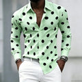Men's shirt with polka dot print, trendy and personalized | SAMAG