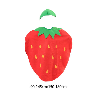 Strawberry Outfit Cartoon Food Cosplay Costume Fruit | SAMAG